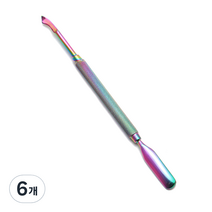 마켓A 셀프 네일 도구 러버푸시, 6개, 2호