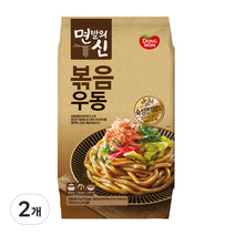동원 면발의신 볶음우동 2인분, 401.6g, 2개
