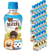 롯데칠성음료 브레드이발소 루이보스 보리차, 230ml, 20개