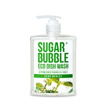 슈가버블 친환경 주방세제 허브 메들리, 470ml, 1개
