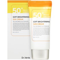 닥터벌트 소프트 브라이트닝 선크림 SPF50+ PA++++, 60ml, 1개