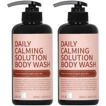 에이플비 데일리 카밍 솔루션 바디워시, 500ml, 2개