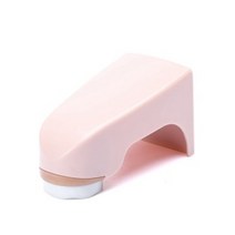 비즈온 벽걸이형 자석 비누 케이스, 핑크, 1개