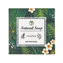 아빠와 함께 어성초 & 녹차 크림비누 무향, 120g, 1개