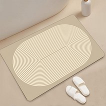 아필코 빨아쓰는 욕실 주방 논슬립 소프트 규조토 발매트, C