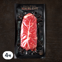 엑셀컷 호주산 곡물 부채 스테이크 컷 (냉장), 300g, 4팩