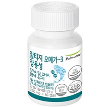 풀무원건강생활 오메가-3 장용성 EPA 및 DHA, 60정, 1개