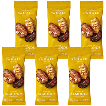 사할리스낵스 허니 아몬드, 42.5g, 6개