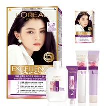 로레알파리 엑셀랑스 듀오 크림 염색제, 5.21호 애쉬 라벤더(6LA), 2개