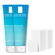 라로슈포제 에빠끌라 딥클렌징포밍크림 125ml × 2p + 화장솜 2p, 1세트