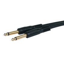 해밀 XLR 캐논 PC 3.5 고급형 마이크 케이블 5.5모노 수 & 5.5모노 수 2m, 11번, 혼합색상