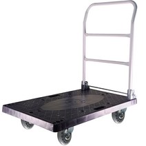 청아 접이식 사각대차 무소음바퀴 검정 대형, 1개