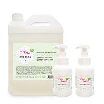 러브맘 FOAM 핸드워시 청포도향 300ml x 2p + 리필 4L 세트, 1세트