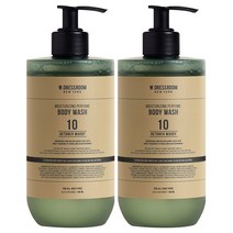 더블유드레스룸 모이스처라이징 퍼퓸 바디워시 No 10 옥토버우디, 500ml, 2개