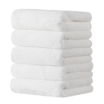 코멧 홈 호텔 수건 200g 30수 코마사, 화이트, 5개