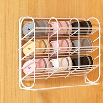 민트 벽걸이형 속옷 양말 정리함 9칸, 화이트, 1개