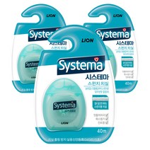 시스테마 스펀지 치실 색상랜덤발송, 1개입, 3개
