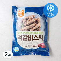 삼양 떡갈비 스틱, 1000g, 2개