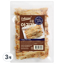 해맑은푸드 구운 아귀채, 200g, 3개