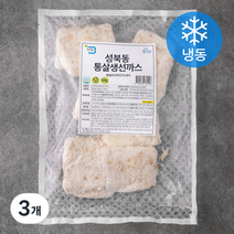 바른웰 성북동 통살 생선까스 10개입 (냉동), 600g, 3개