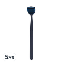 생활도감 10중 스크래퍼 혀클리너 블루, 5개입