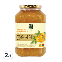 녹차원 153 꿀유자차, 1kg, 2개, 2개