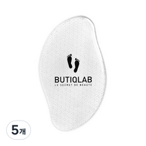 뷰티끄랩 글라스 풋파일 투명 BTQ-G300, 5개