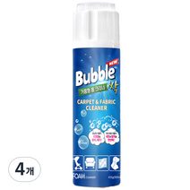 버블싹 패브릭 소파 폼 클리너, 500ml, 4개