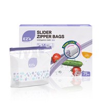 이지엔 슬라이더 지퍼백, 중(M), 75개입, 1개