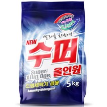 일신티엔씨 수퍼 올인 원 세탁세제, 5kg, 1개