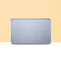 에이러블 반려동물 실리콘 플레이스 매트, 그레이