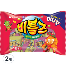 비틀즈 미니 츄잉캔디 40p, 598g, 2개