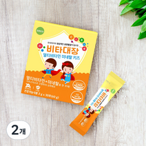 안아팜 유아용 비타대장 멀티비타민 미네랄 30p, 60g, 2개