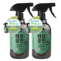 더블유드레스룸 페브클린 섬유탈취제 No 03 베이비 그린티 본품, 500ml, 2개