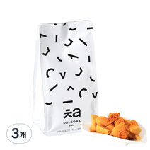 카페차 ㅊa 토핑용 간식용 달고나, 60g, 3개