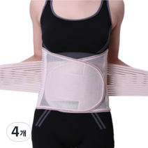 아베른 디스크 요추 빅사이즈 벨트 허리보호대 스킨 2XL, 4개