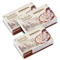 코스카 터키쉬딜라이트 젤리 헤이즐넛, 125g, 3개