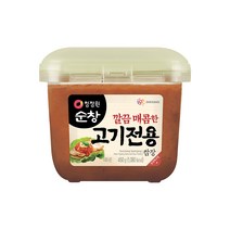 청정원순창 깔끔 매콤한 고기전용 쌈장, 450g, 3개