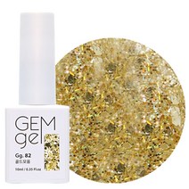 아이빛 네일아트 젬젤 컬러 젤네일 10ml, 82 골드모음, 1개