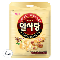 해태 알사탕, 319g, 4개