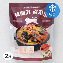 쿠캣 뚝배기 감자탕 1인분 (냉동), 1kg, 2개