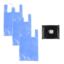 무상표 손잡이비닐봉투 청유백색 대 24 x 38 cm 6L 100p, 300장