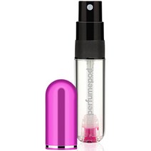 트라발로 퍼퓸팟 퓨어 펌핑식 충전 휴대용 향수공병 5ml, 1개, 핫핑크