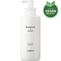 라보에이치 탈모증상완화 두피강화 샴푸 블랑쉬앤우디, 1개, 400ml