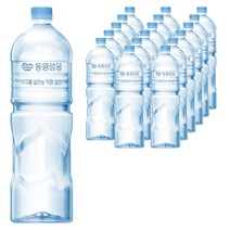 동원샘물 무라벨 생수, 2L, 18개