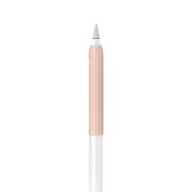 뷰씨 애플펜슬 2세대 1세대 호환 실리콘 그립 홀더 케이스, 핑크샌드, 1개