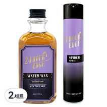 에빈 엣지 그루밍 토닉 워터왁스 익스트림 300ml + 스파이더 스프레이 300ml 세트, 2세트