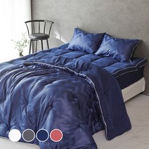 라뽐므 데인티 차렵이불 + 베개커버 + 토퍼 세트