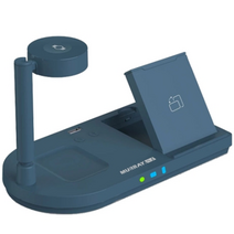 머레이 4in1 올인원 무드등 거치대 충전 아일랜드 F5 애플전용, 네이비, 1개