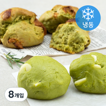 베이켓 녹차 생크림 스콘 (냉동), 100g, 8개입